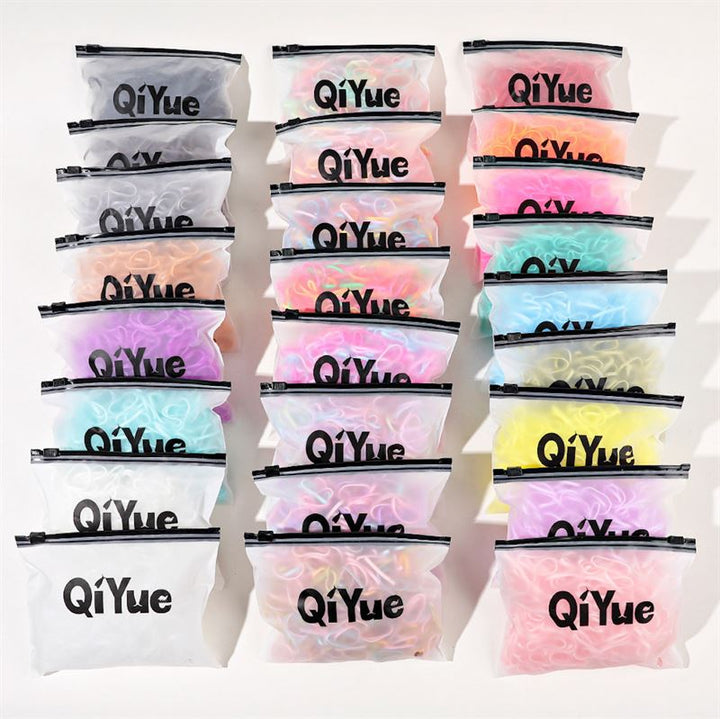 SOHO Liva Snag Free Hair elastics, 500 pcs - Dream - Hair Accessories | Fashiongirl