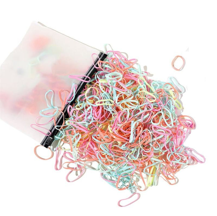 SOHO Liva Snag Free Hair elastics, 500 pcs - Dream - Hair Accessories | Fashiongirl