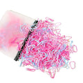 SOHO Liva Snag Free Hair elastics, 500 st – Magic Pink – Håraccessoarer | Fashiongirl