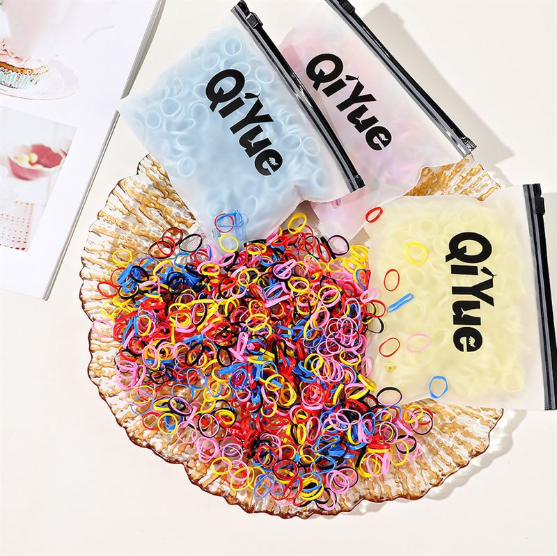 SOHO Liva Snag Free Hair elastics, 500 pcs - Magic Pink - Hair Accessories | Fashiongirl