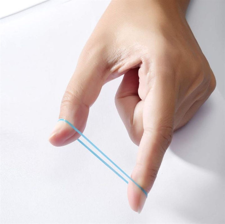 SOHO Liva Snag Free Hair elastics, 500 pcs - Transparent - Hair Accessories | Fashiongirl