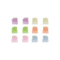 SOHO Lucca Mini Hair Claws – Pastell – Håraccessoarer
