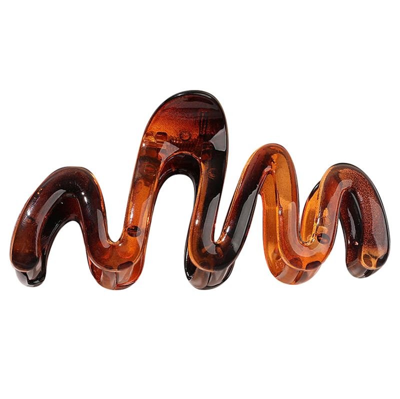 SOHO Malik Hair Claw - Brown - Hair Accessories