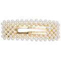 SOHO Mila Hårklämma med vita pärlor, guld - Nr 6273 - | Fashiongirl