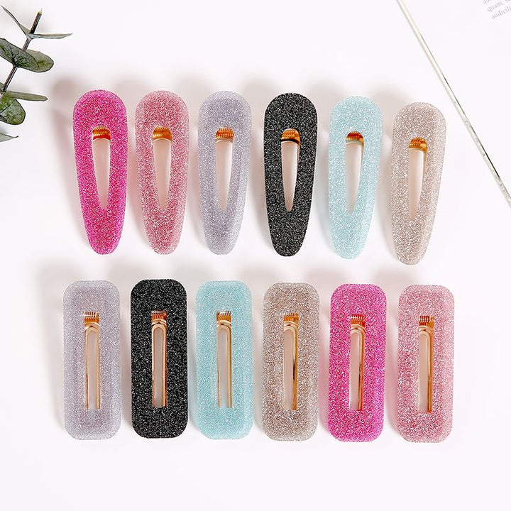 SOHO Mova Hair Clip - Glitter Magenta - | Fashiongirl