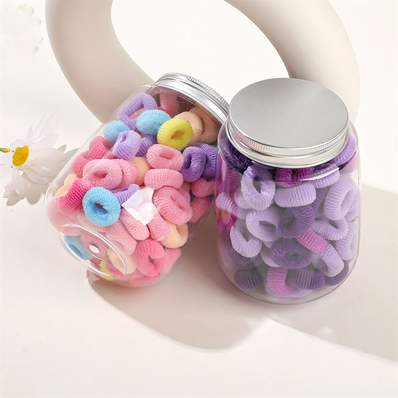 SOHO Nera Hair elastics - 100 pcs - Hair Accessories | Fashiongirl