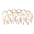 SOHO Olive Hair Claw – Vit – Håraccessoarer