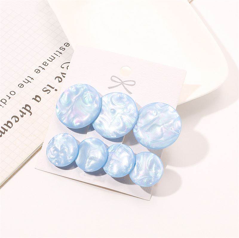 SOHO Opal Hair clips - Blue - | Fashiongirl