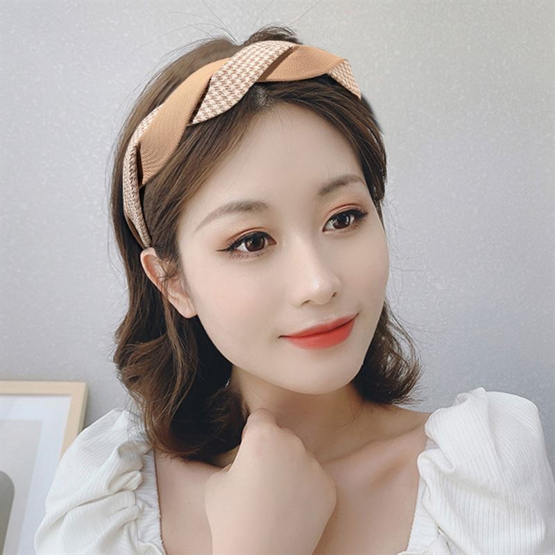 SOHO Paloma Headband - Brown/Cream - Hair Accessories | Fashiongirl