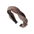 SOHO Paloma-hårband – brunt/krämfärgat – håraccessoarer | Fashiongirl