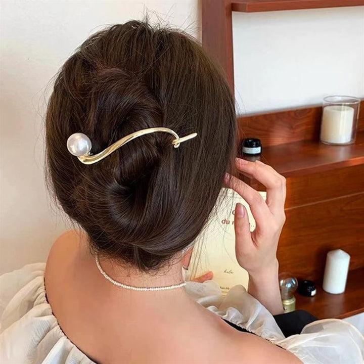 SOHO Penina Hair Clip - Silver - | Fashiongirl