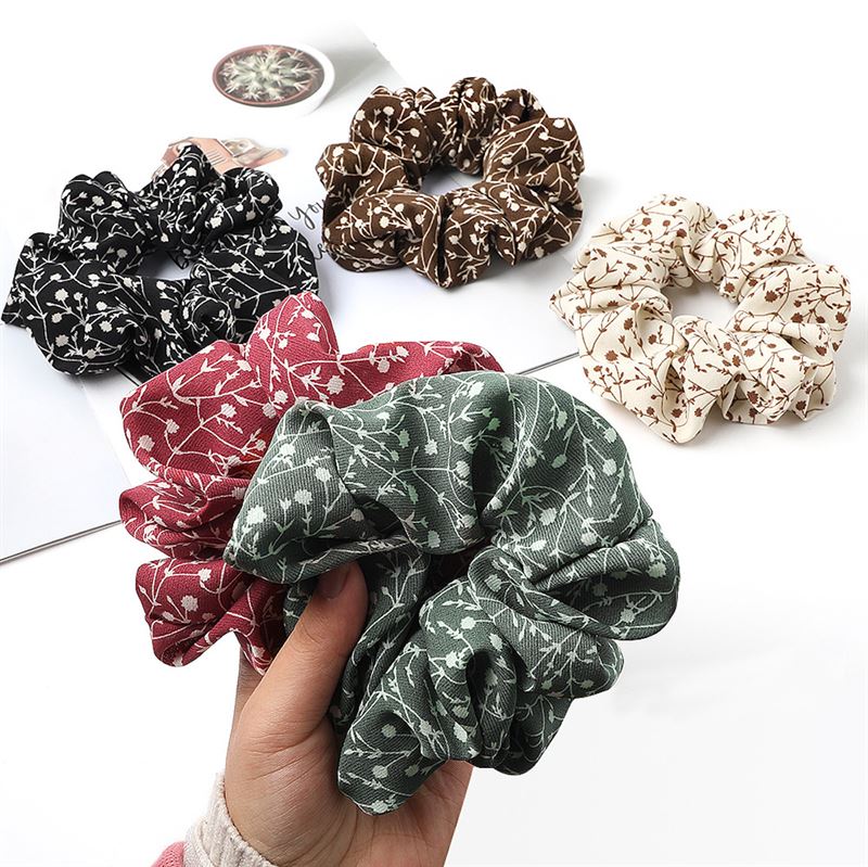 SOHO Ries Scrunchie - Green - Hair Accessories