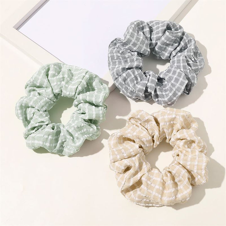 SOHO Rikke Scrunchie - Beige - Hair Accessories