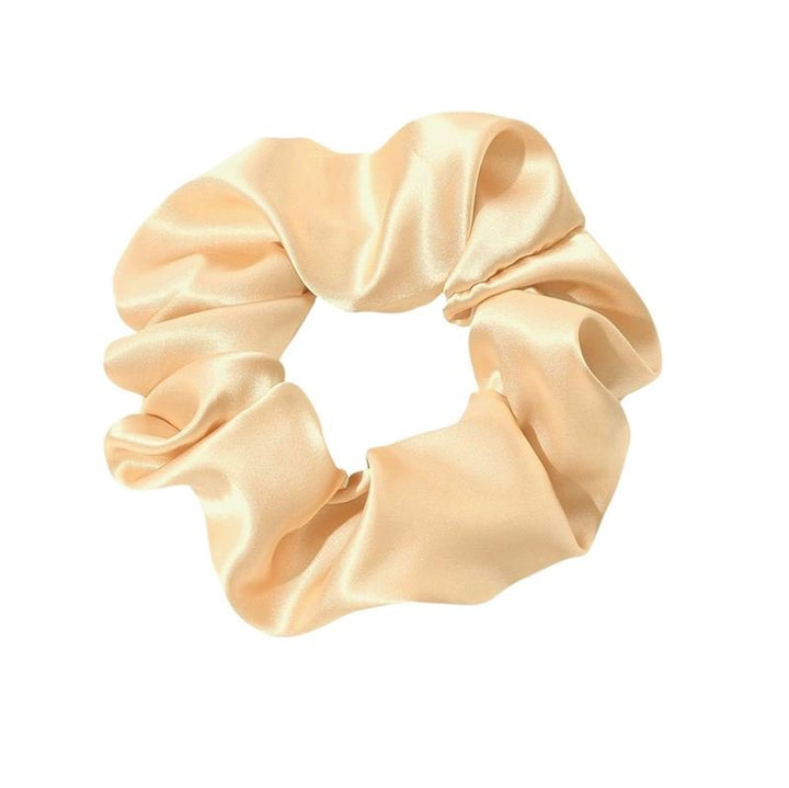 SOHO Satin Scrunchie - Apricot - Hair Accessories