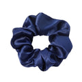 SOHO Satin Scrunchie – Marinblå – Håraccessoarer