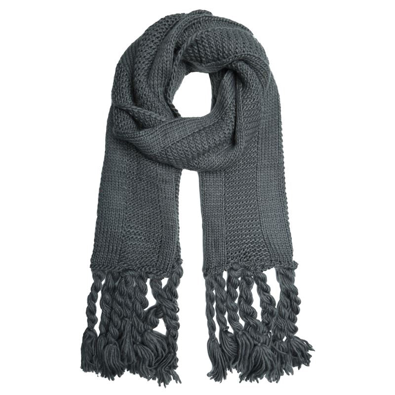 SOHO Scarf 180 x 50 cm - Grey - | Fashiongirl