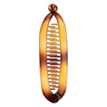 SOHO Slim Banana Hair Clip - Brun - | Fashiongirl