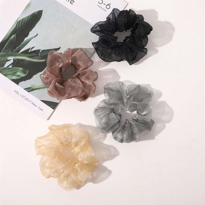 SOHO Solar Scrunchie - Black - Hair Accessories