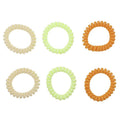 SOHO Thia spiralhårband, 6 st – Sun – Håraccessoarer | Fashiongirl
