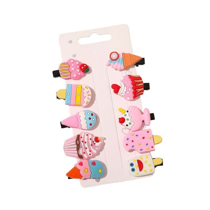 SOHO Tulle hair clips - Dessert - | Fashiongirl