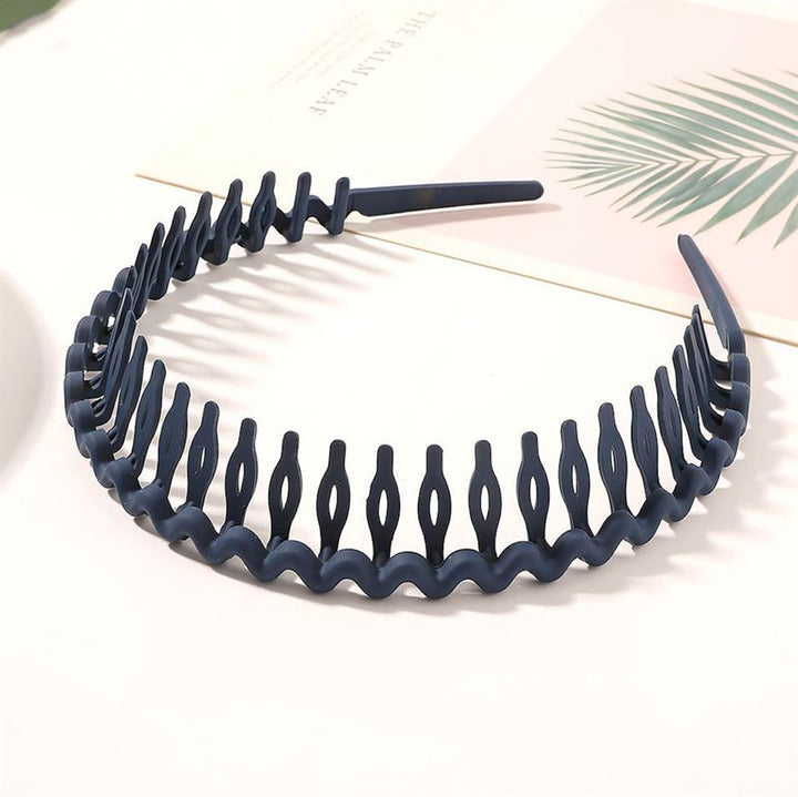 SOHO Vika Headband - Navy - Hair Accessories