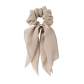 SOHO Vina Scrunchie med scarf – Beige – Håraccessoarer