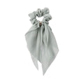 SOHO Vina Scrunchie med scarf – Grön – Håraccessoarer