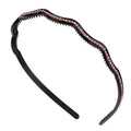 SOHO Wave Diamond Headband – Rosa – Håraccessoarer