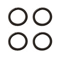 SOHO Wave Spiral Hair elastics - Svart - Håraccessoarer | Fashiongirl