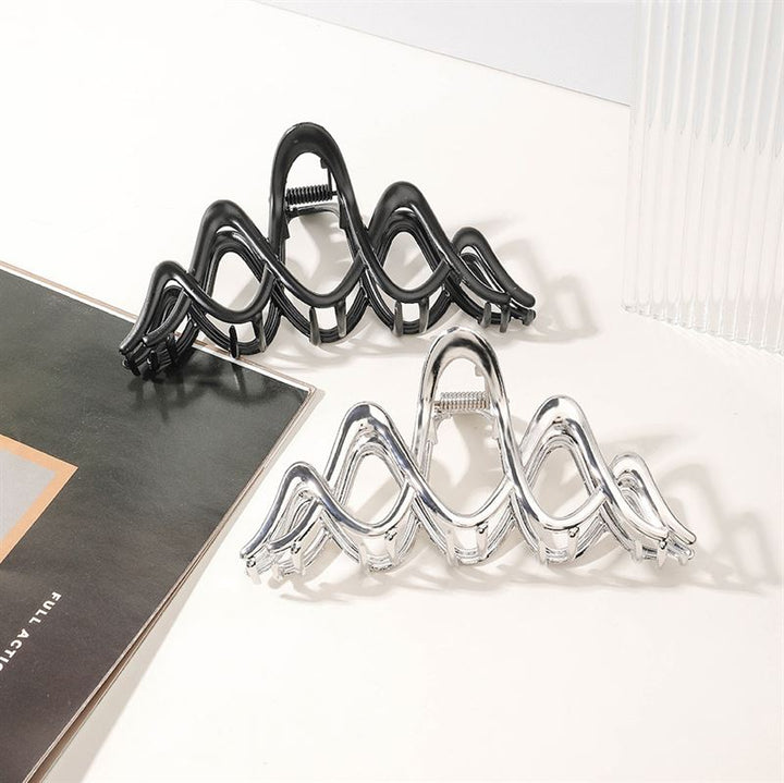 SOHO Ziv Hair Claw - Black - Hair Accessories