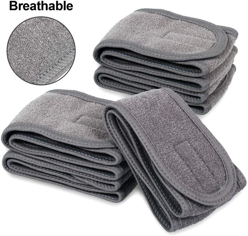 Spa Hairband with Velcro closure, grey - Hair Accessories | Fashiongirl