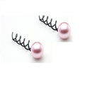 Spin Pins hårnålar med rosa pärla 2 st – Håraccessoarer | Fashiongirl