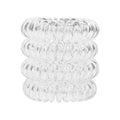 Spiralgummiband – genomskinliga, 4 st. – | Fashiongirl