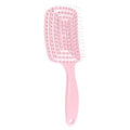 TBC Detangling Hair Brush – våt- och torrborste – rosa – hårstylingverktyg