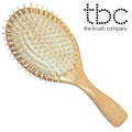 TBC Hair Brush Natur – bok- och lönnträ – hårstylingverktyg