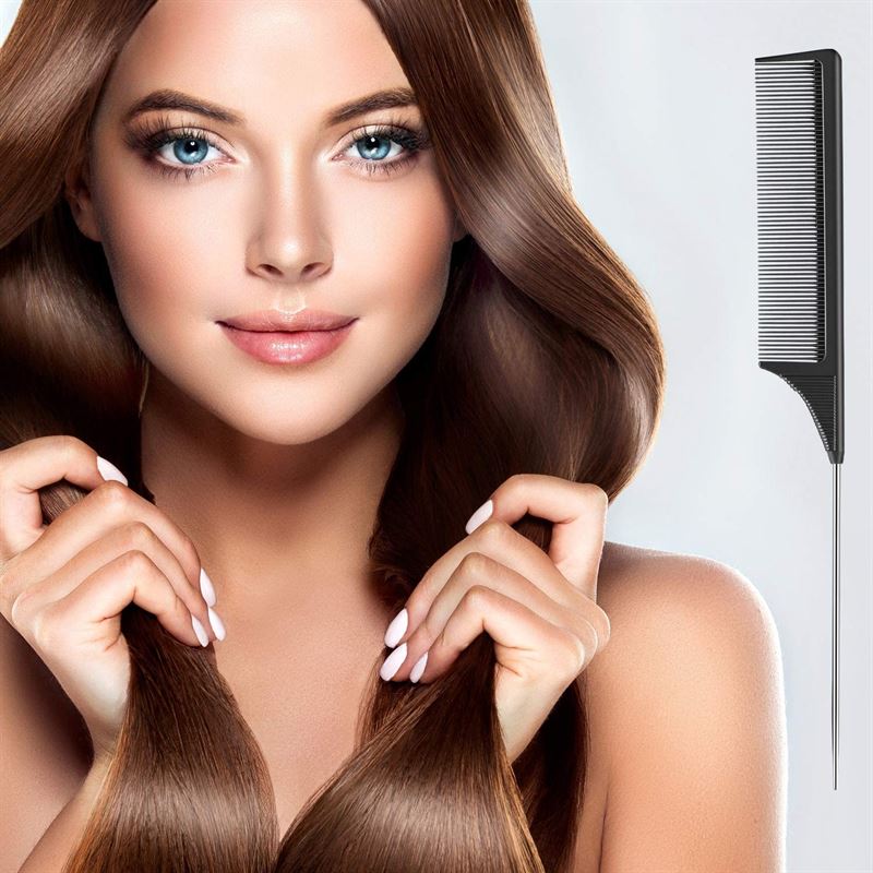 TBC Pin Tail Comb - Antistatic Professional Pin Tail Comb - Hair Styling tool