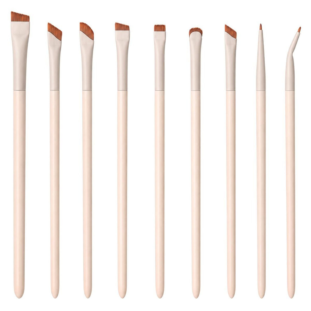 Technique PRO Flick Eyeliner, Brow & Detail Makeup Brush Set (9 Pcs) - Brush sets - Technique PRO