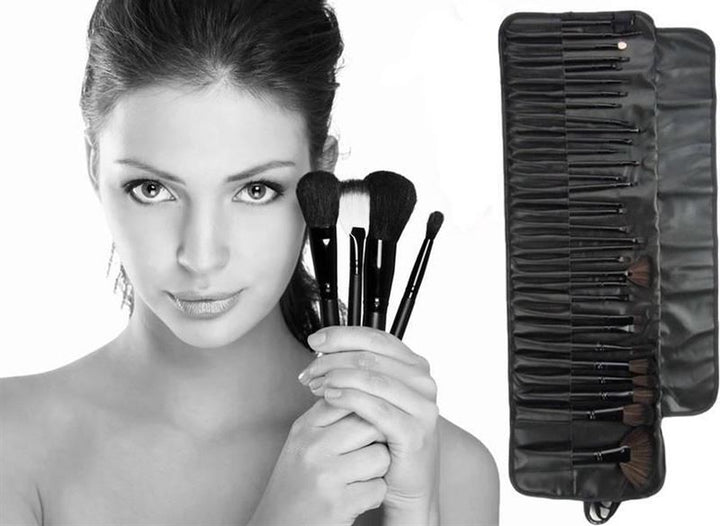 Technique PRO Makeup Brush Set - 32 pieces with black bag - Makeup Brushes
