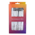 Technique PRO Makeup Brushes, Silver edition – 10 st. 