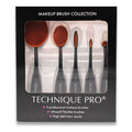 Technique PRO Oval Brushes – 5 set – 