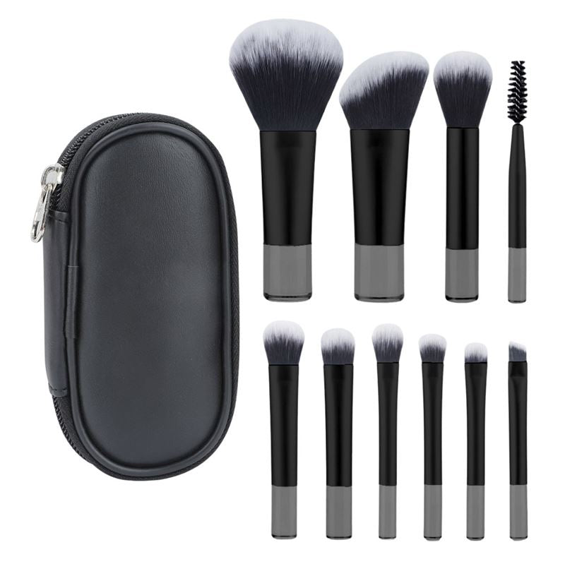 Technique PRO Petite Glow Brush Travel Set - Black - | Fashiongirl