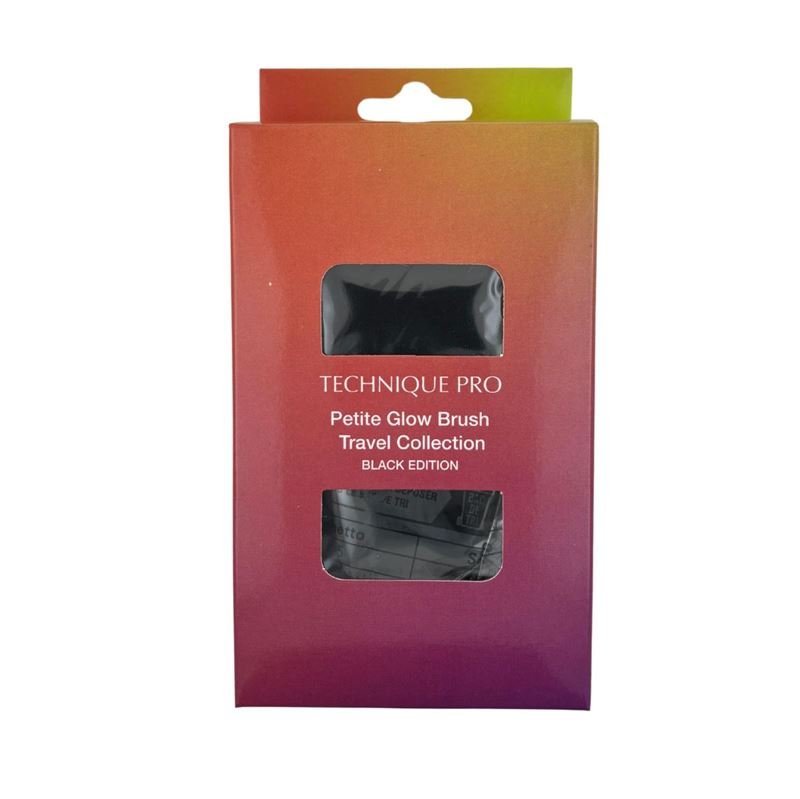 Technique PRO Petite Glow Brush Travel Set - Black - | Fashiongirl