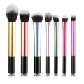 Technique PRO Rainbow Pastel Makeup Brush Set – 7 st – Håraccessoarer