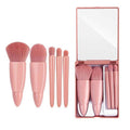 Technique PRO Travel Makeup Brush Set med 5 borstar och spegel - | Fashiongirl