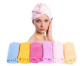 Turban Twister-handduk för hår – För barn – | Fashiongirl
