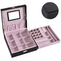 UNIQ 2 - lager Classic Jewellery Box S117 - Svart - Smyckeskrin
