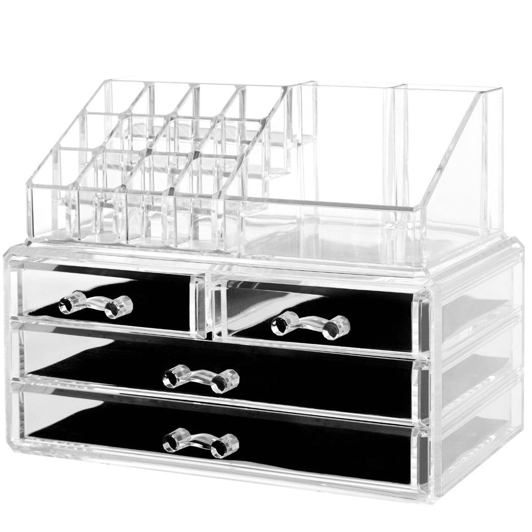 UNIQ Acrylic Jewelry/Makeup Organizer with 4 Drawers - SF 1155 - Organiser - UNIQ