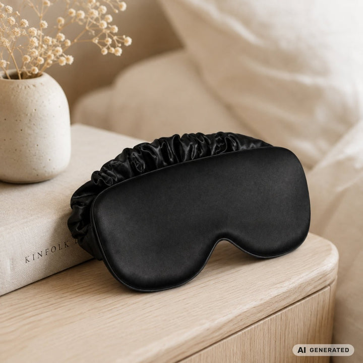 UNIQ Dream Cloud 3D Satin sleeping mask - Black – image 9