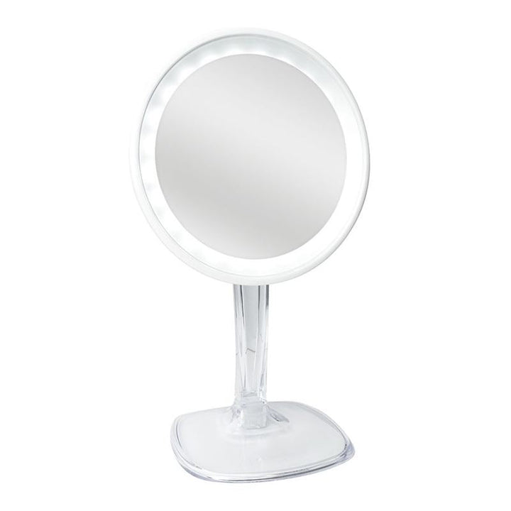 UNIQ Halo LED makeup mirror with 10x magnification - White - | Fashiongirl