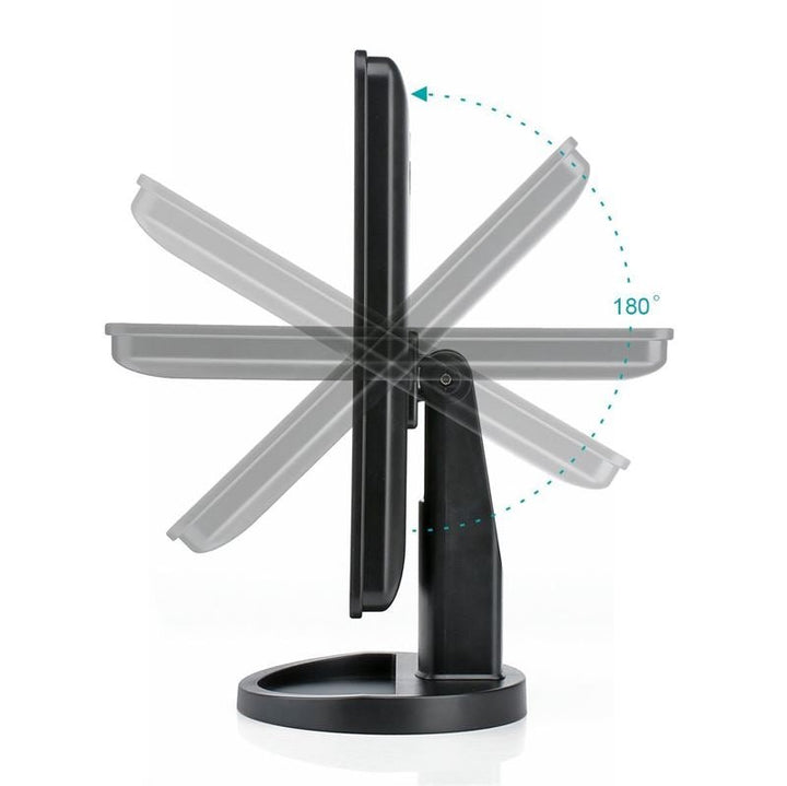 UNIQ Hollywood Makeup Mirror with light and 10x magnifying mirror - | Fashiongirl